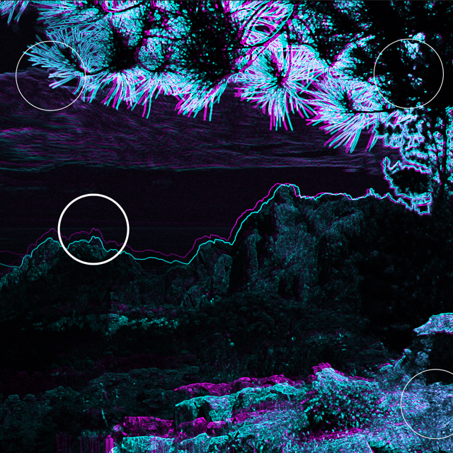 Subpixel alignment tool to interactively align each exposure against the reference one by locating feature points